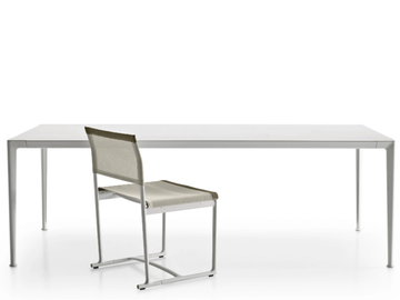 MIRTO OUTDOOR - Rectangular aluminium garden table by B&B Italia Outdoor - view 2